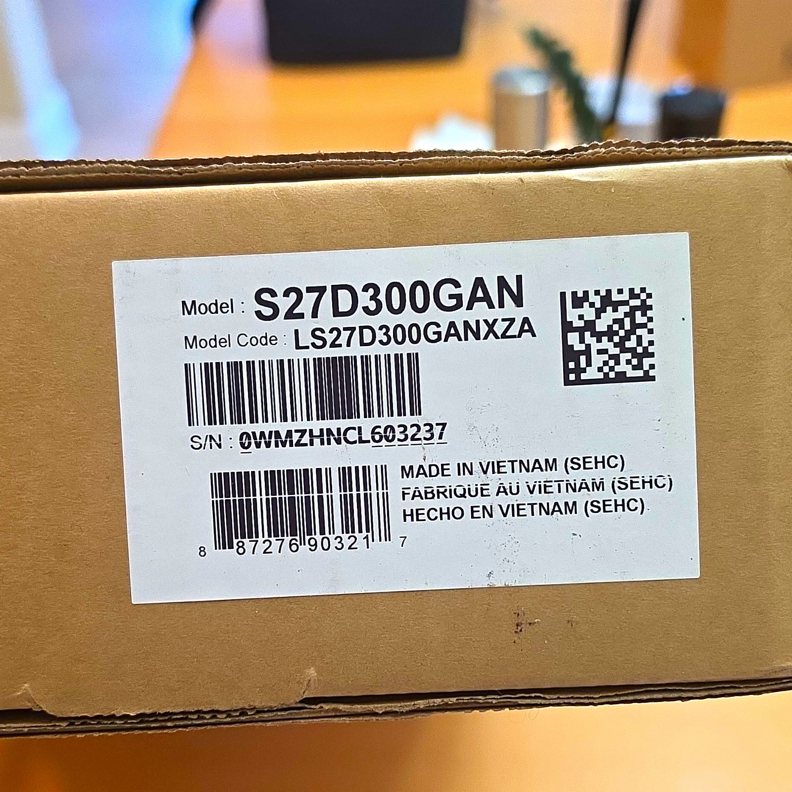 Samsung S27D300GAN 27in FHD 60Hz LCD Monitor 5ms HDMI/VGA LS27D300GANXZA