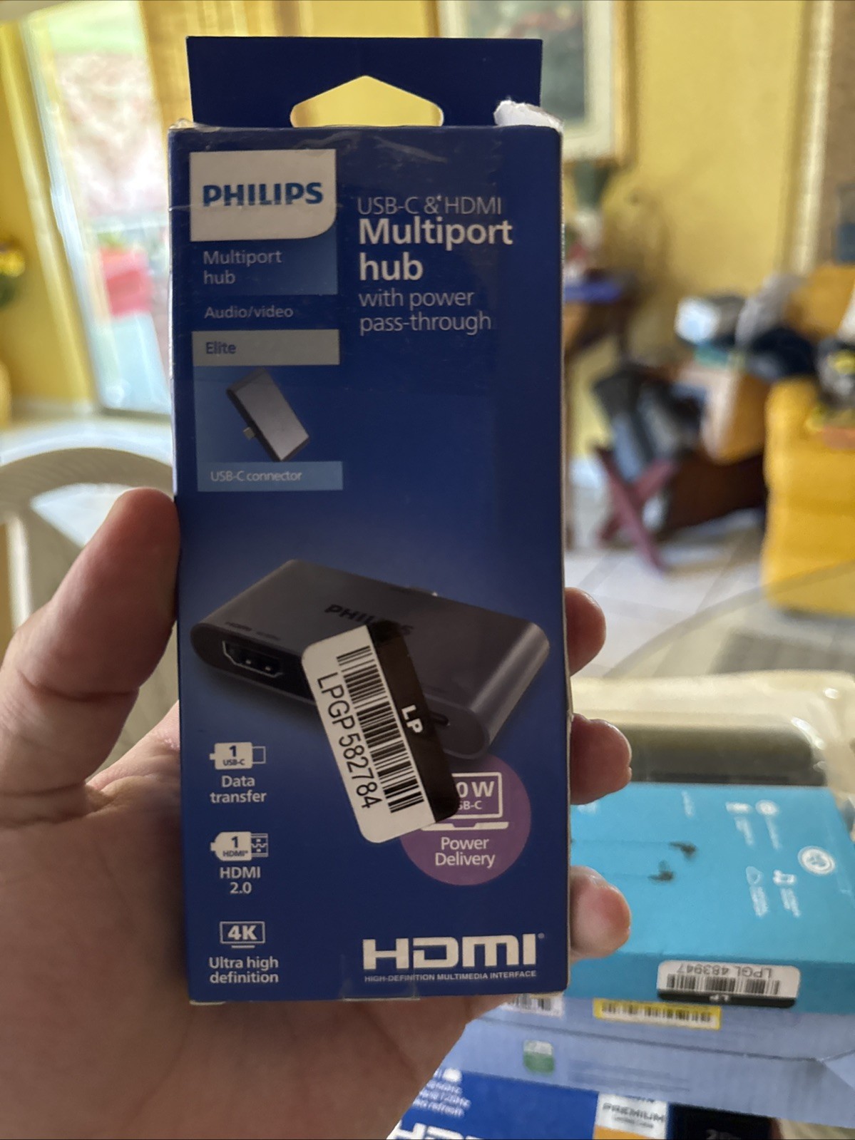 PHILIPS MULTIPORT HUB USB-C & HDMI