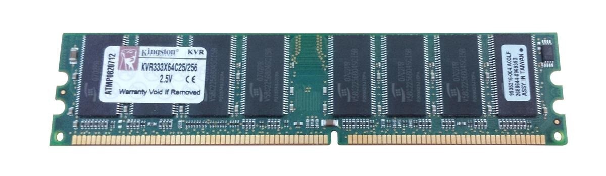 Kingston KVR333X64C25/256 256MB 333MHz DDR PC2700 DIMM CL2.5