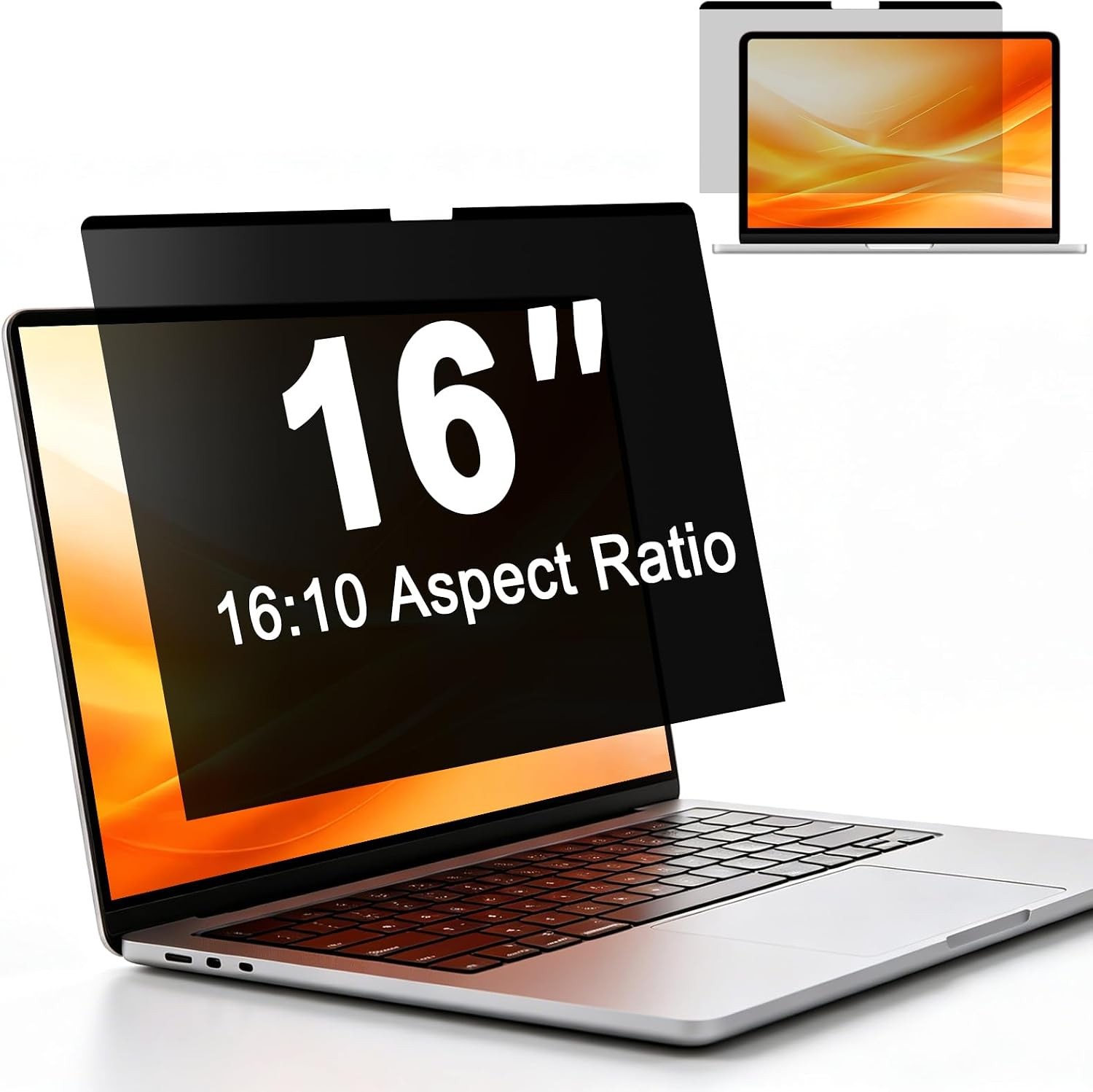 Magnetic Privacy Screen for 16 Inch Monitors - Protect Your Privacy Today