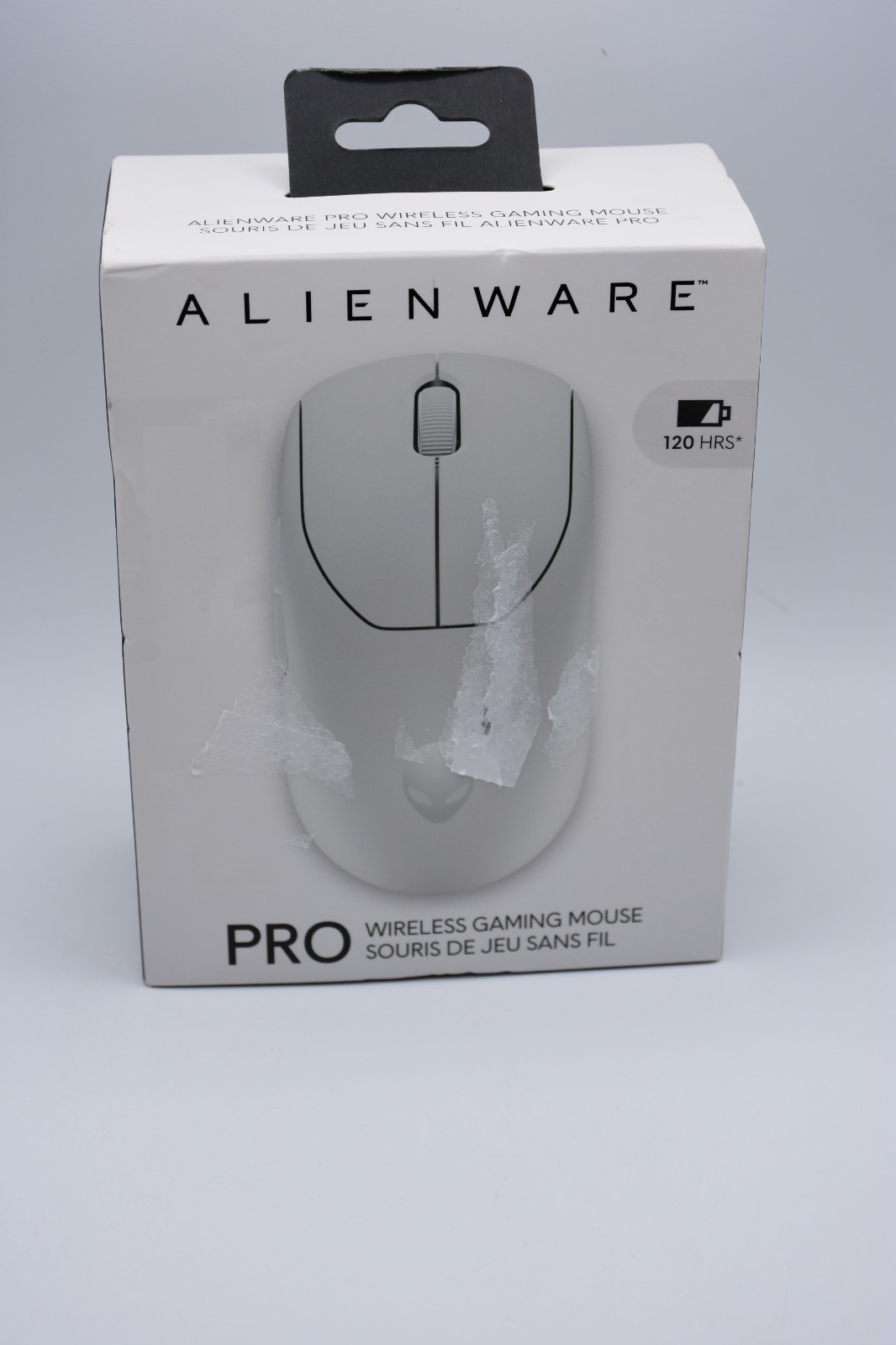 Alienware Pro Wireless Gaming Mouse White 26K DPI 4K/8KHz NEW