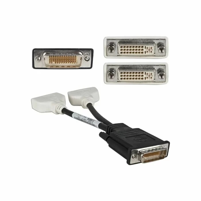 Molex /Hannstar /HP Brands VIDEO CARD SPLITTER CABLE DMS-59 TO DUAL DVI Y CABLE