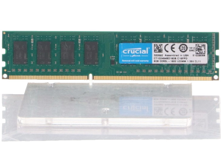 Crucial 16GB (2x8GB) DDR3L-1600 UDIMM Server Memory CT102464BD160B.C16FPD