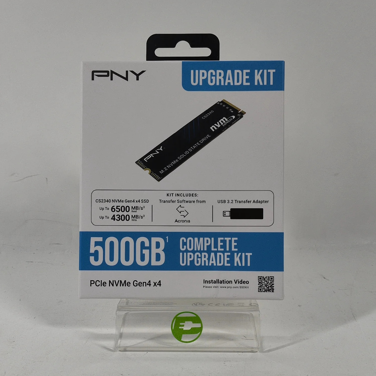 New PNY 2280mm CS2340 500GB M.2 NVMe Gen 4.0 x 4 SSD