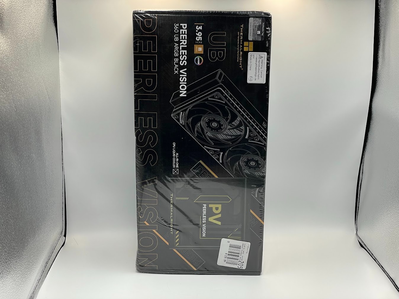Thermalright Peerless Vision UB ARGB 360mm AIO Liquid CPU Kit - Black - NEW