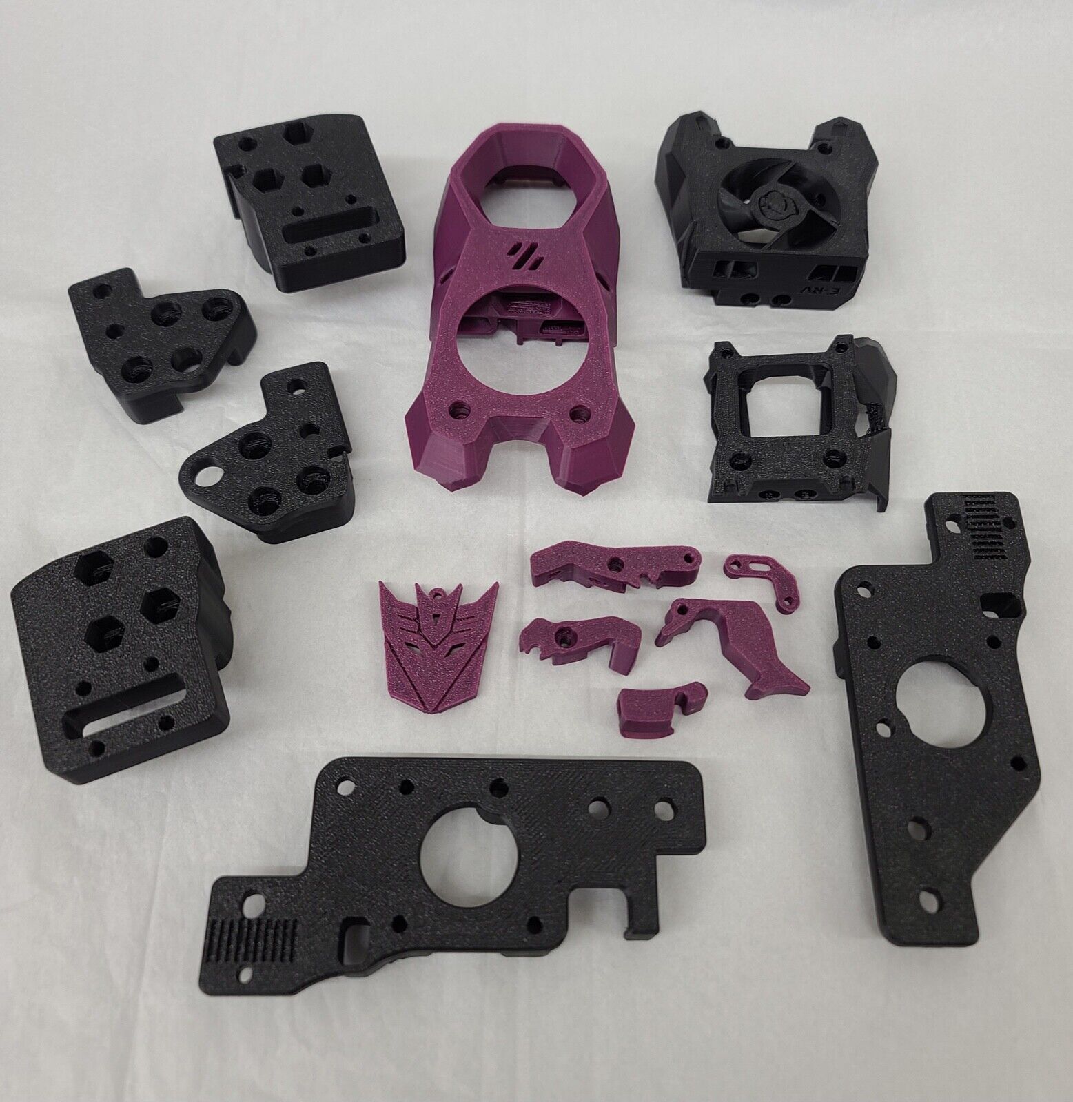 Voron 2.4 R2 or Trident Complete Printed Parts Set (ASA)