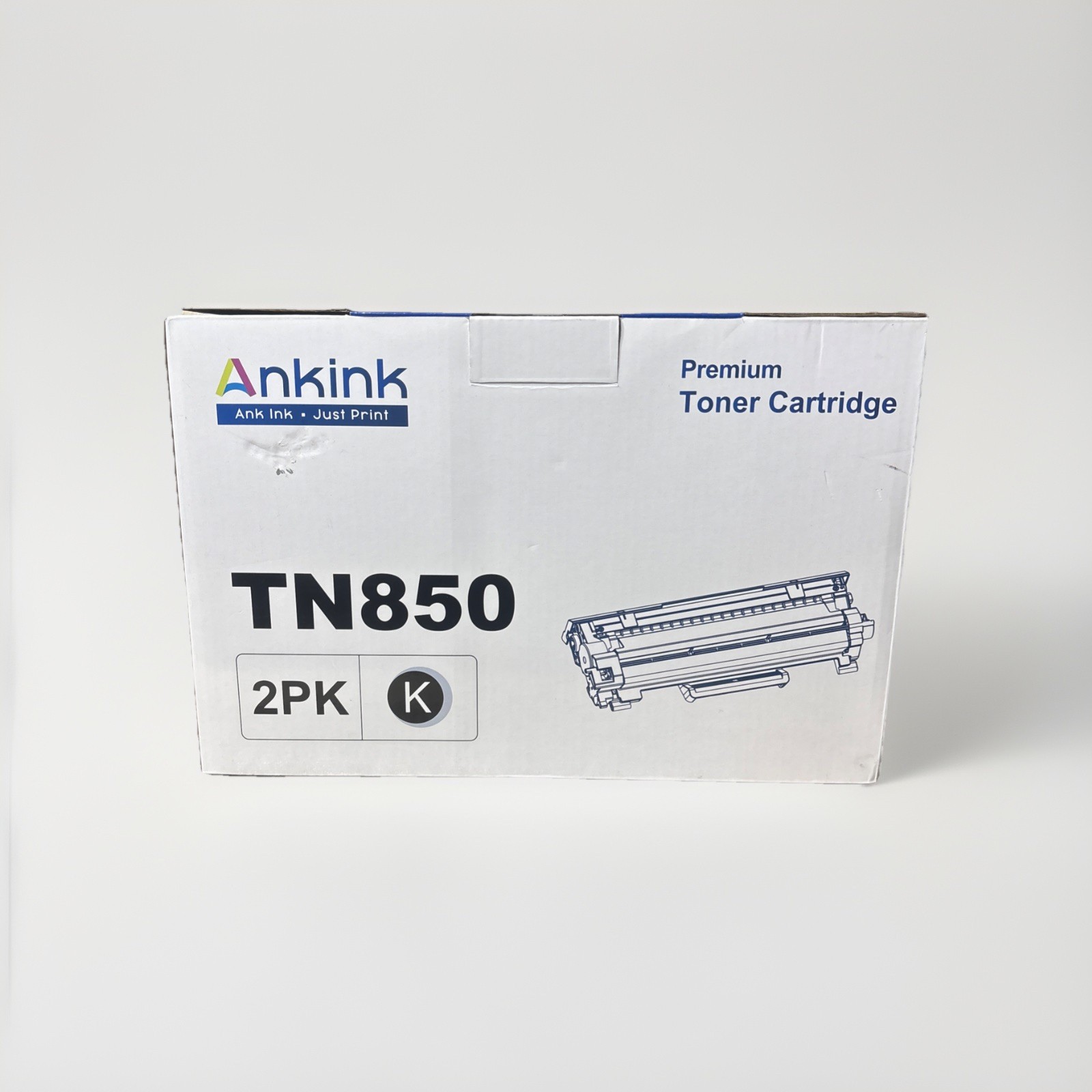 2 Pack Ankink Premium Toner Cartridge TN850 Compatible With Brother Series Black