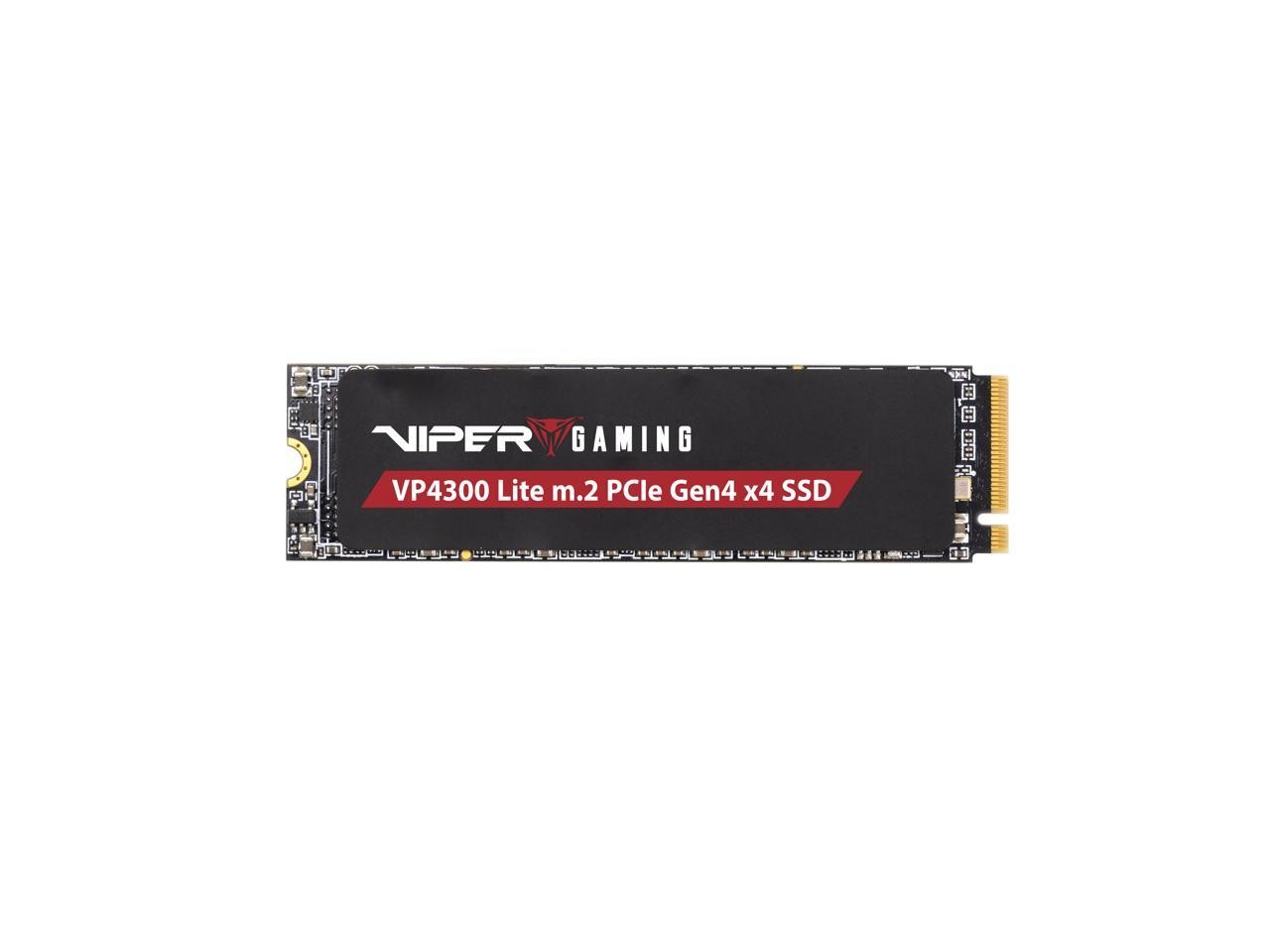 Patriot Viper VP4300 Lite M.2 PCIe Gen 4 x4 2TB SSD, Solid State Drive - VP4300L