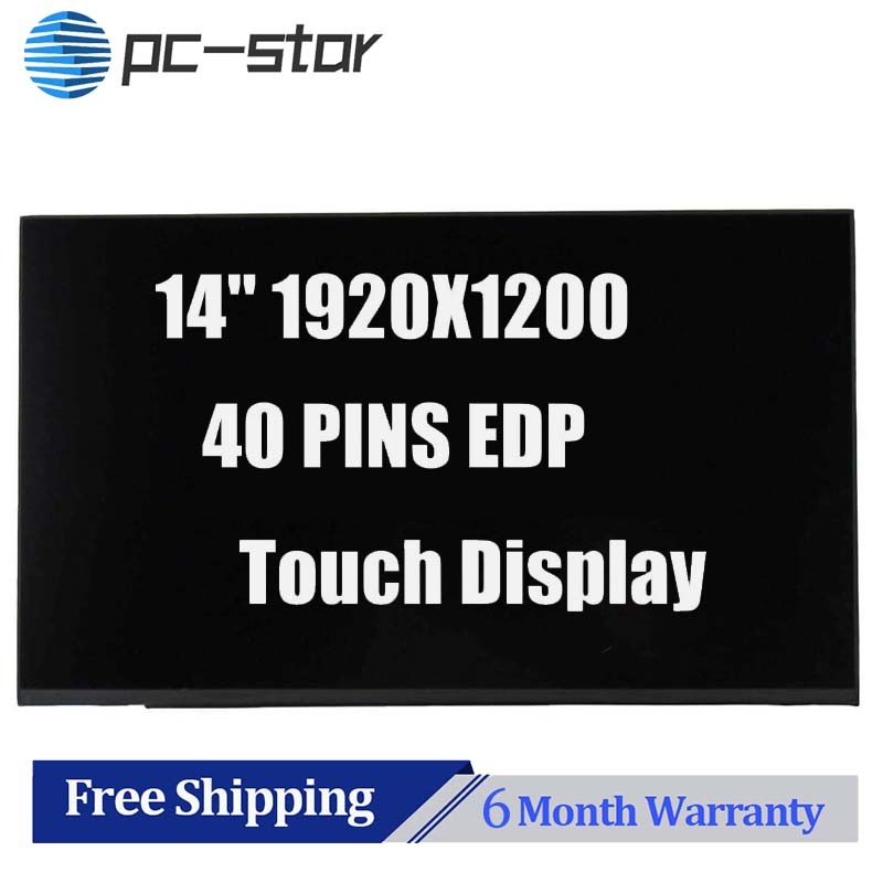 B140UAK02.0 Laptop LCD Touch Screen Panel EDP 40pin 1920 X1200  New Replacement