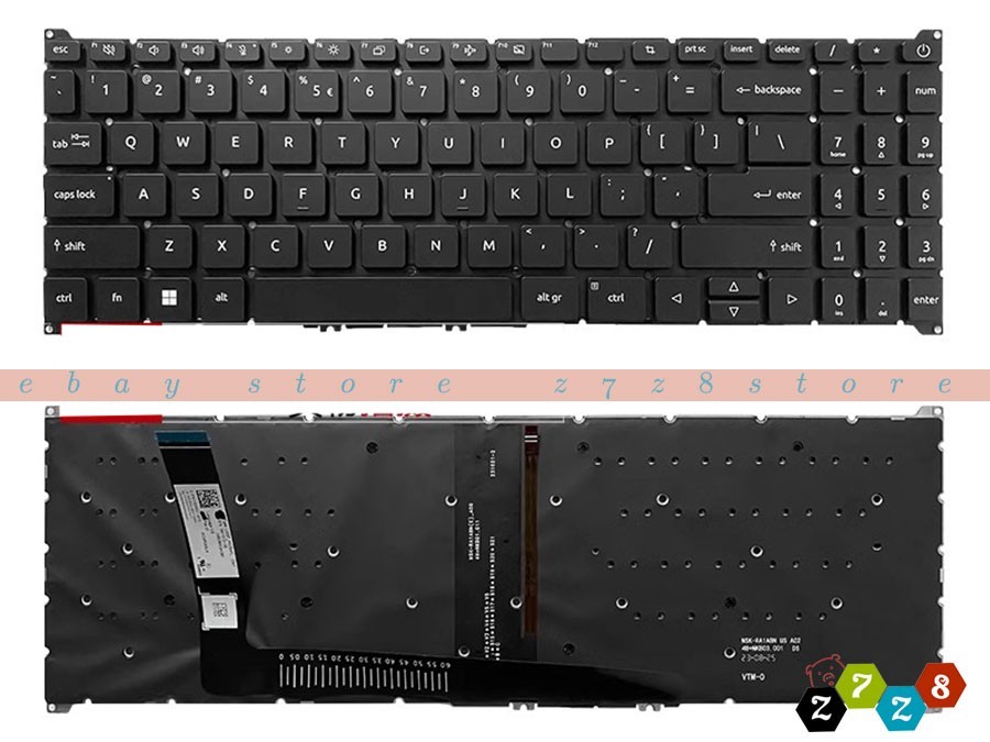 New ACER Aspire Go 15 AG15-21P AG15-21PT AG15-31P AG15-32P AG15-32PT US Keyboard