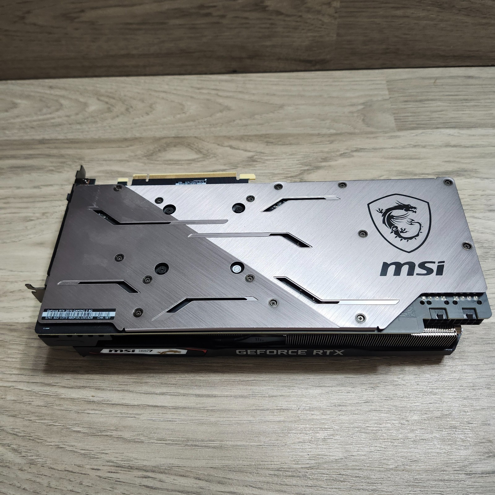 MSI GeForce RTX 2070 Super Gaming Z Dual Fan Graphics Card - 8 GB