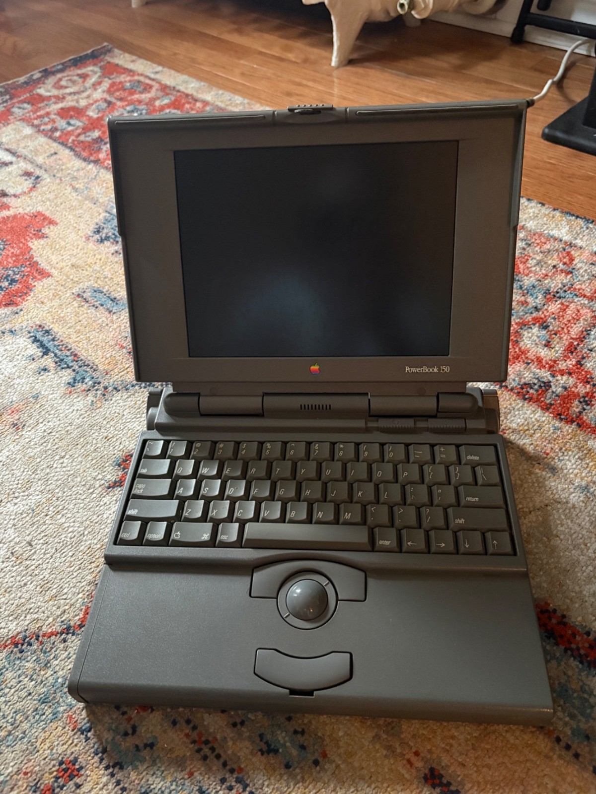 Vintage Apple PowerBook 150 M2740 Laptop 1994 Trackball - For Parts / Untested