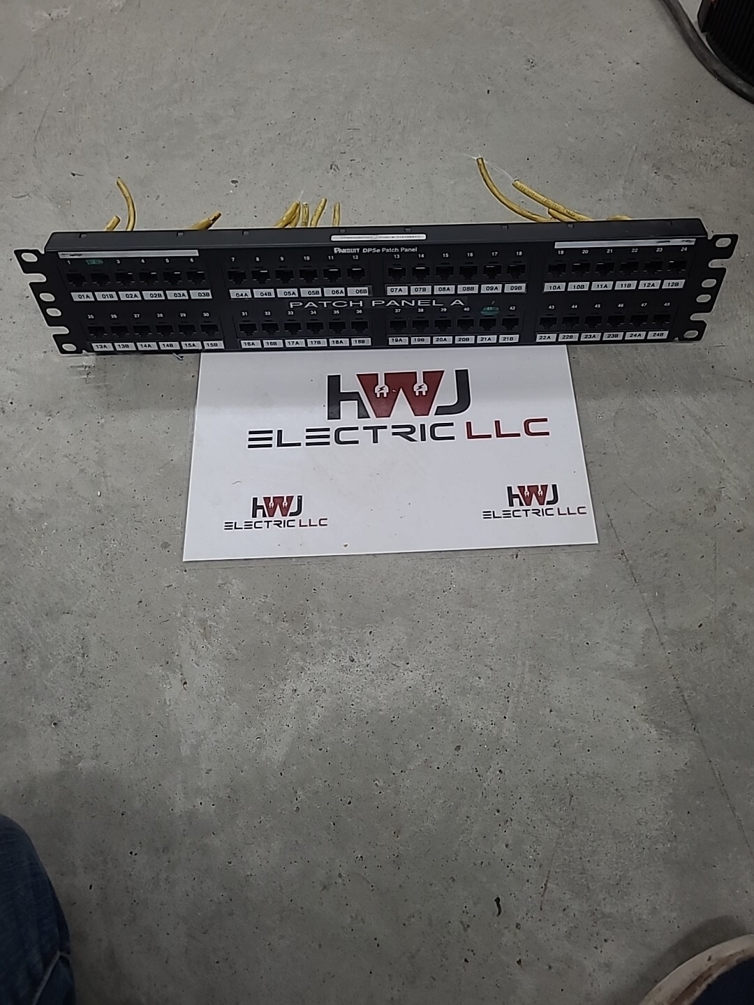 Panduit DP5e 48 Port Patch Panel