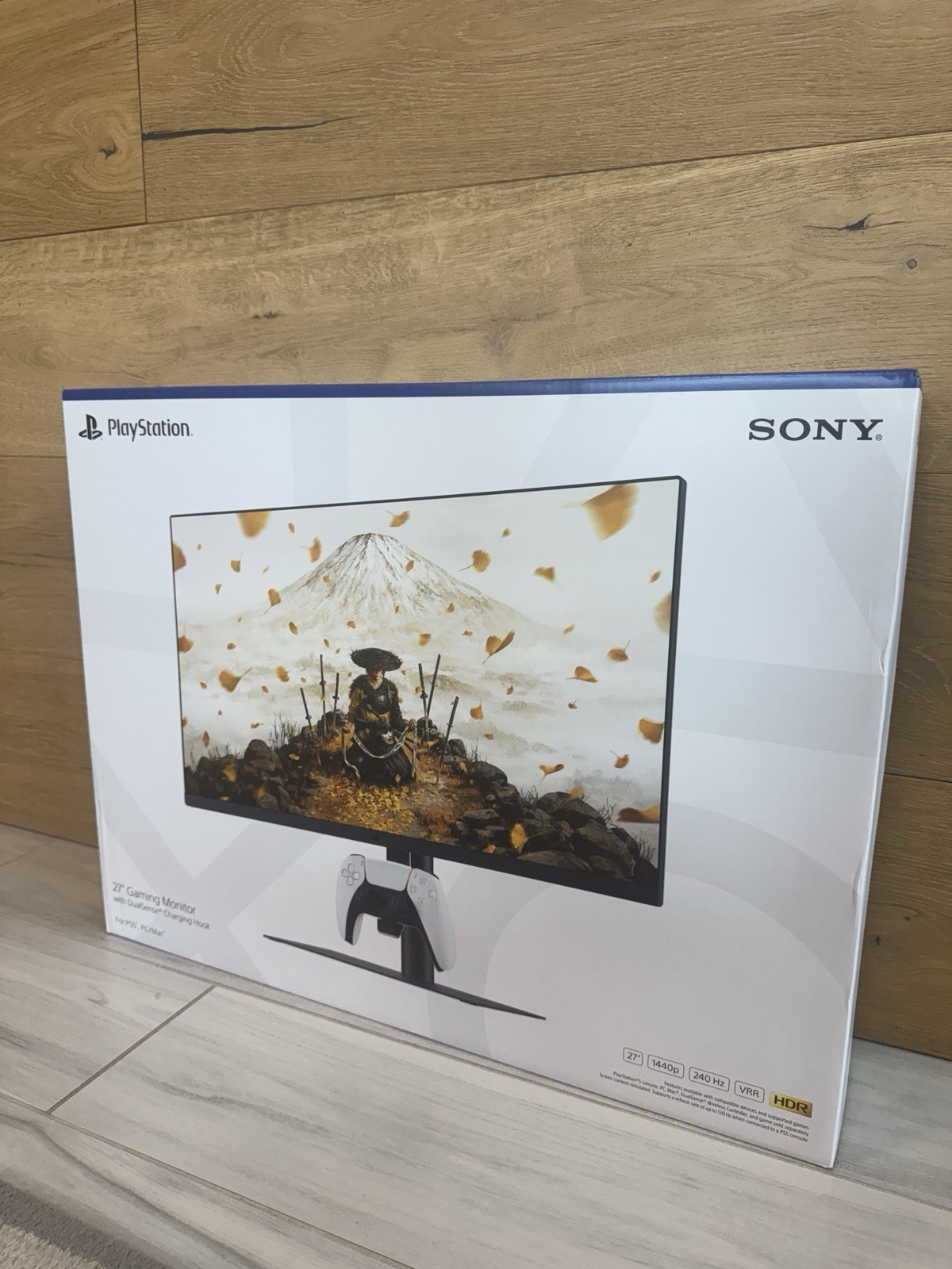 Sony PlayStation 27" Gaming Monitor DualSense Charging Hook 240Hz IPS PS5 PC