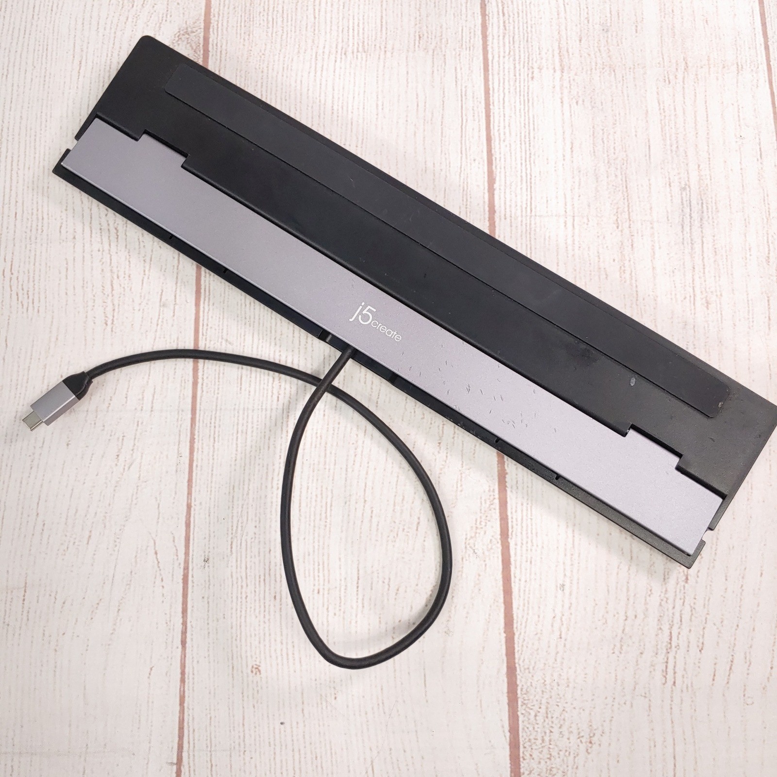 TESTED - j5create JCD533 USB-C 4K HDMI Docking Station Power Delivery - Gray