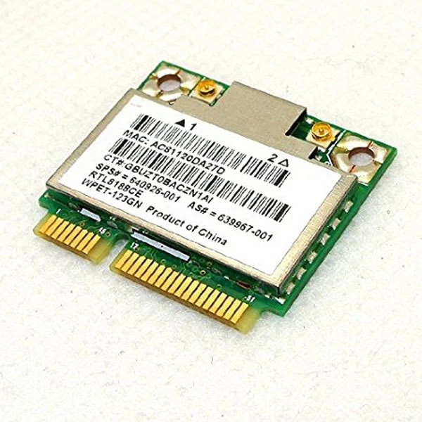 OEM HP Pavilion g7-1117 640926-001 639967-001 Wireless WiFi Adapter RTL8188CE 
