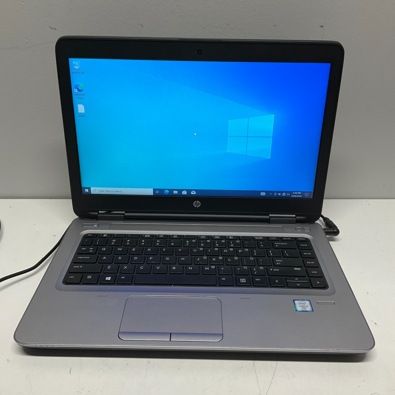 Hp probook 640 G2 14" i5-6300u 2.4ghz 8GB 320GB HDD Windows 10 Pro Laptop