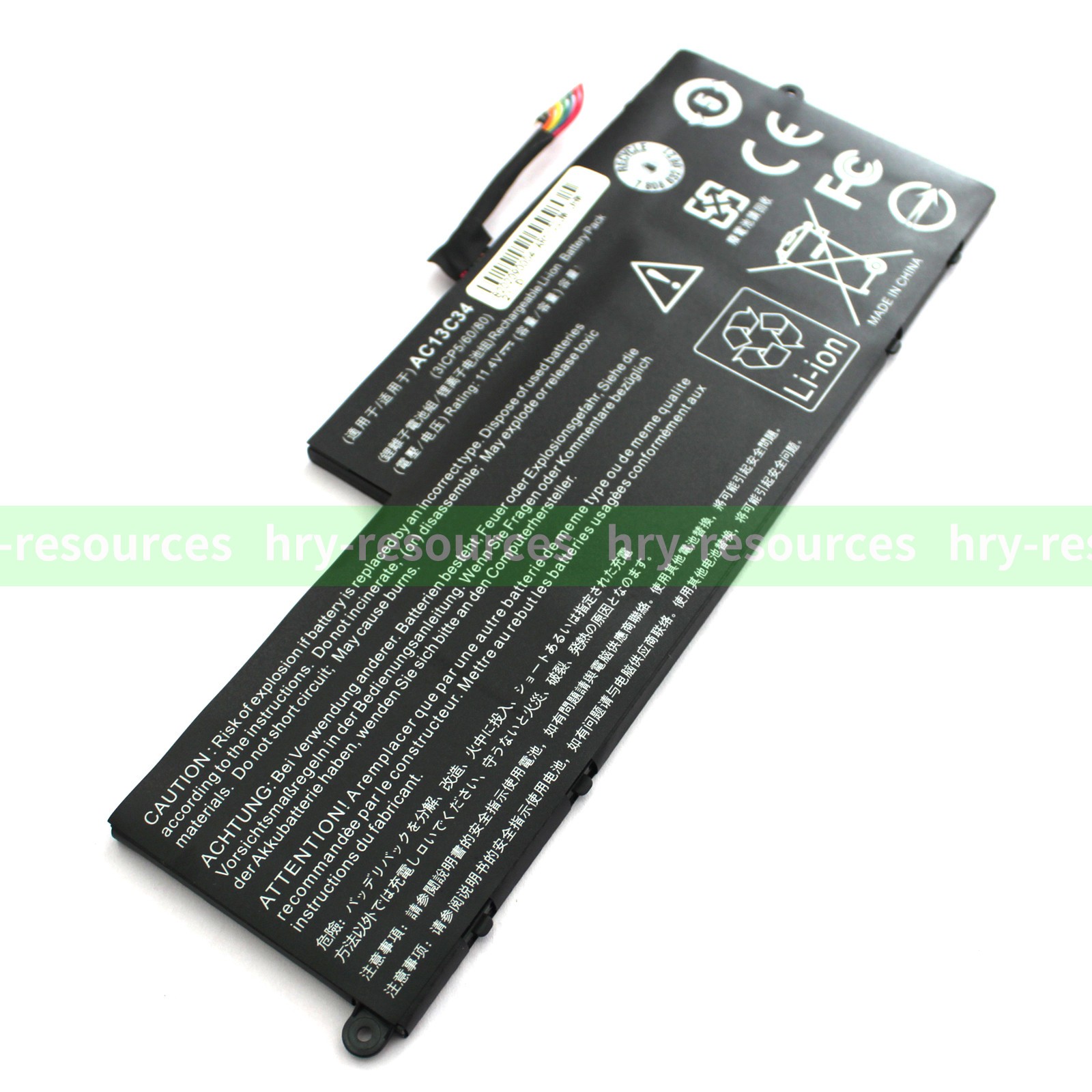 AC13C34 NEW Battery for Acer Aspire V5-122P V5-132 V5-132P E3-111 E3-112