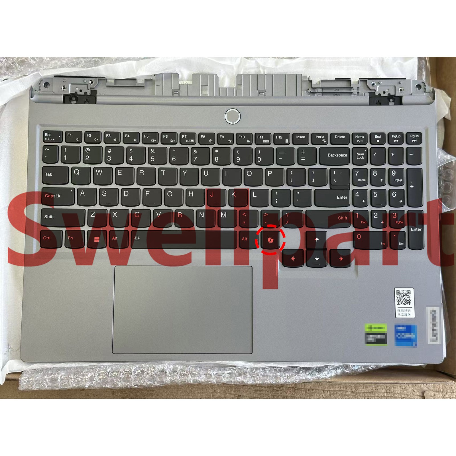 For Lenovo LOQ 15IRX9 15ARP9 15IAX9 Palmrest Backlit Keyboard 5CB1M65368 USA