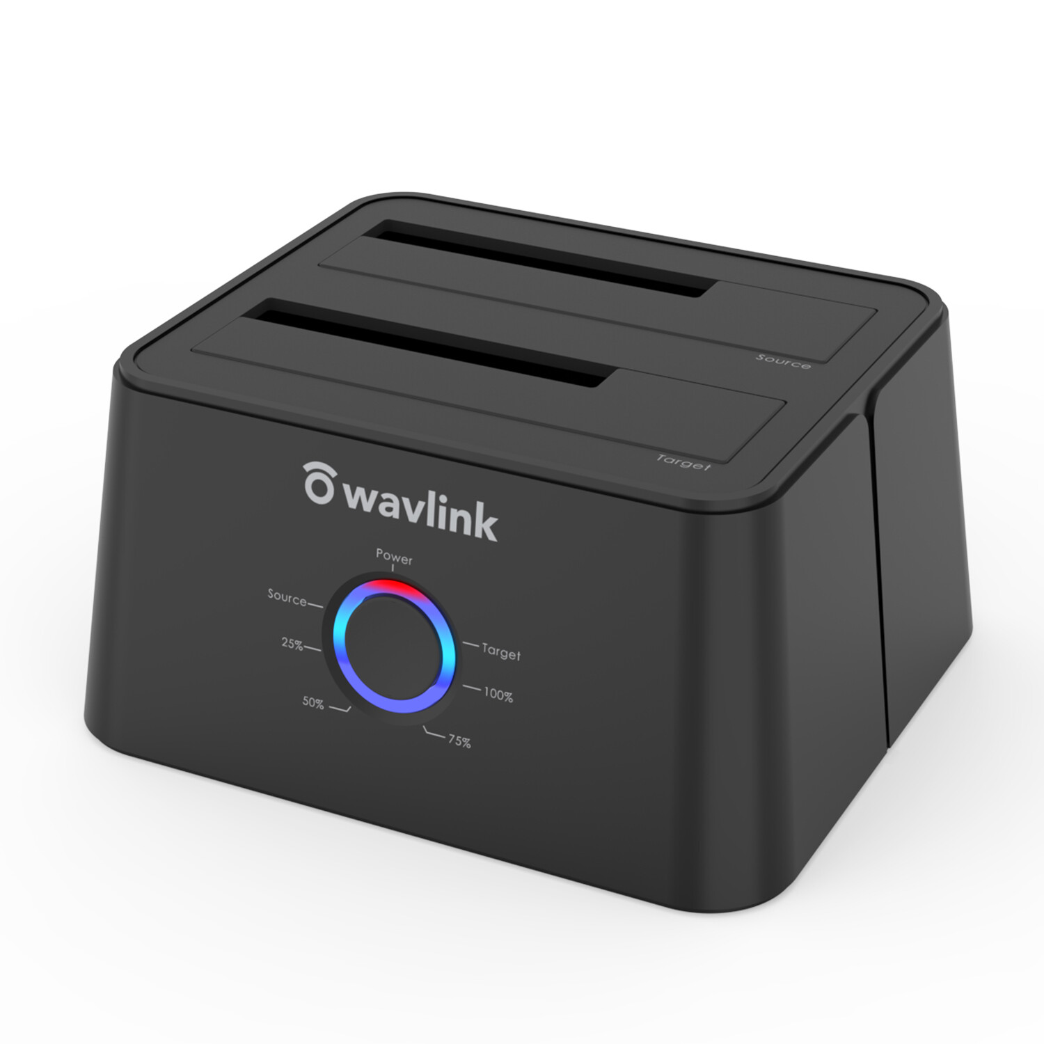 USB 3.0 to SATA External Hard drive Docking Station, Dual Bay &2.5" 3.5"HDD/SDD
