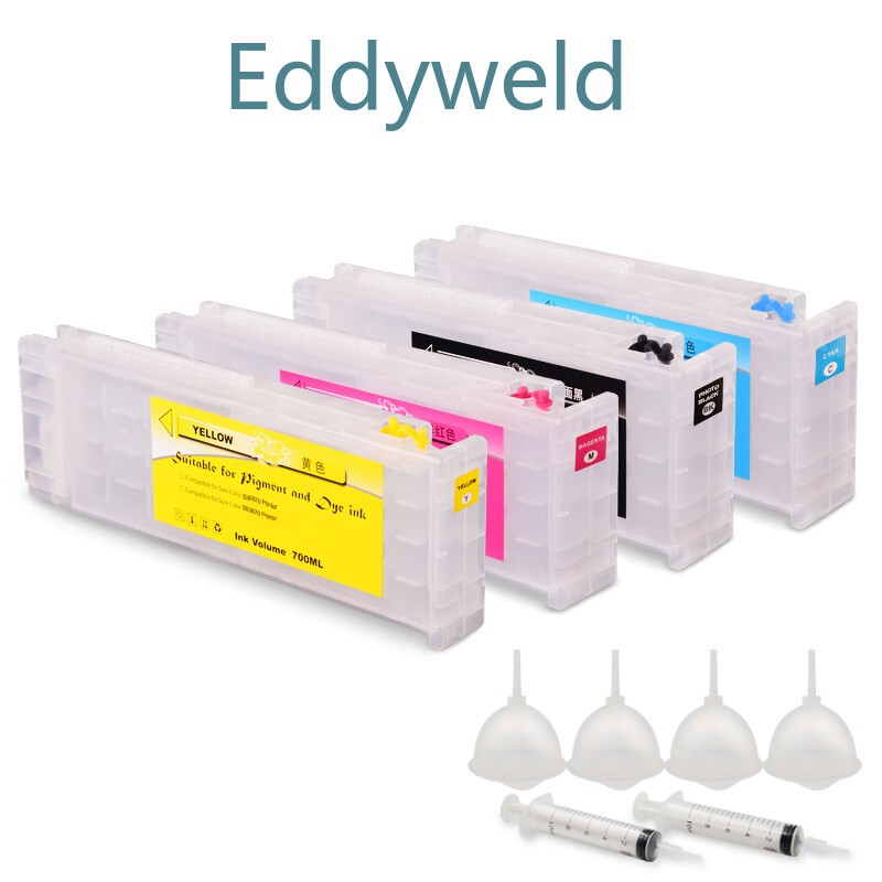4*700ML T41F2-T41F5 Empty Ink Cartridge For Epson Surecolor T5430 T3400 T5400