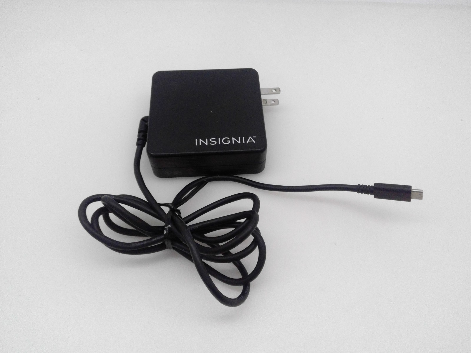 INSIGNIA  NS-PWLC908  Laptop Type-C Wall Charger AC Adapter 90W USB-C PD Fast