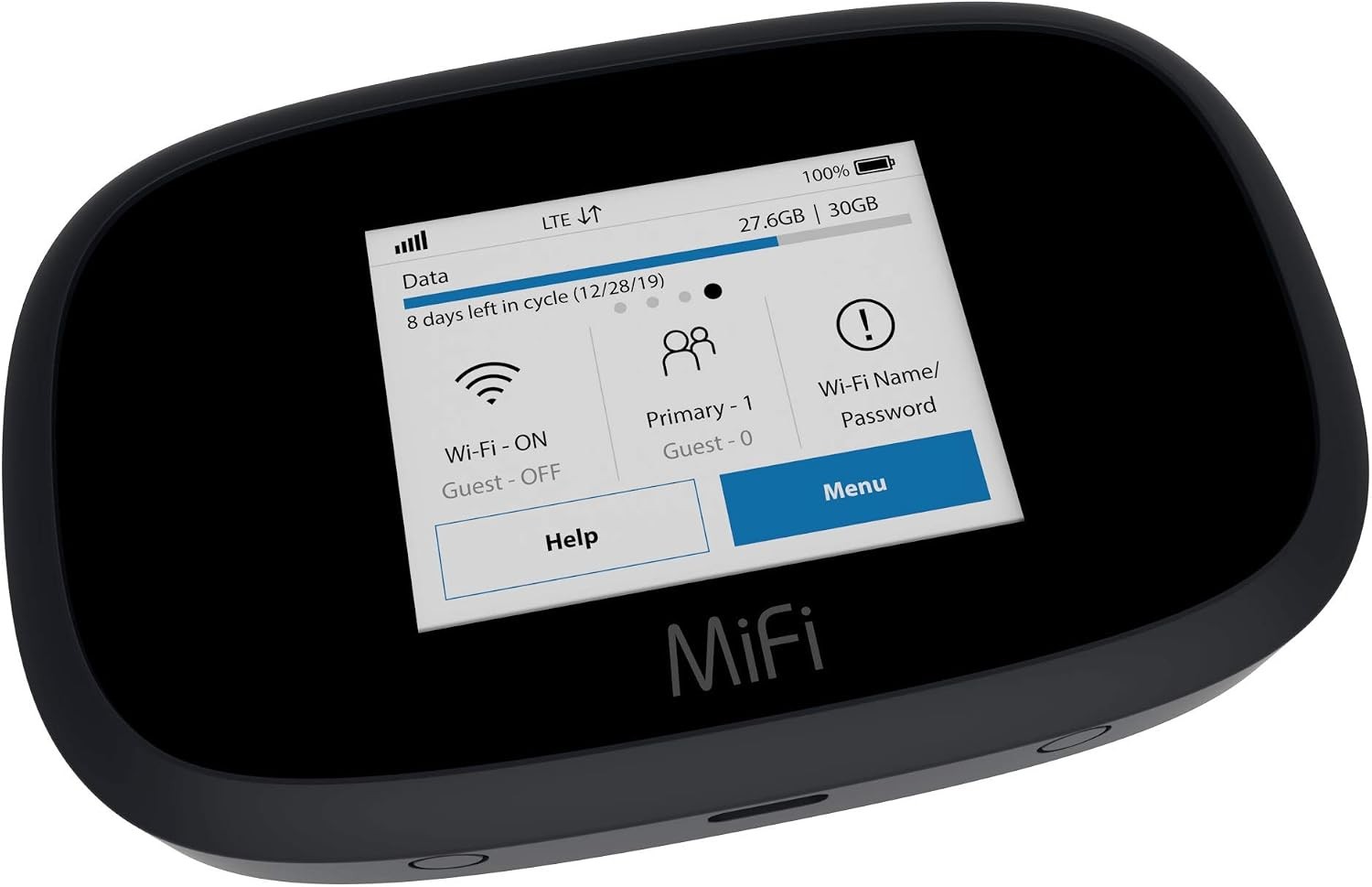 Inseego Mifi 8000 Mobile Highspeed Hotspot WiFi 5,  Black (Carrier Unlocked)
