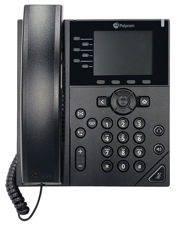 New Polycom VVX 350 Business IP Phone (2200-48830-025) NEW F/S HP
