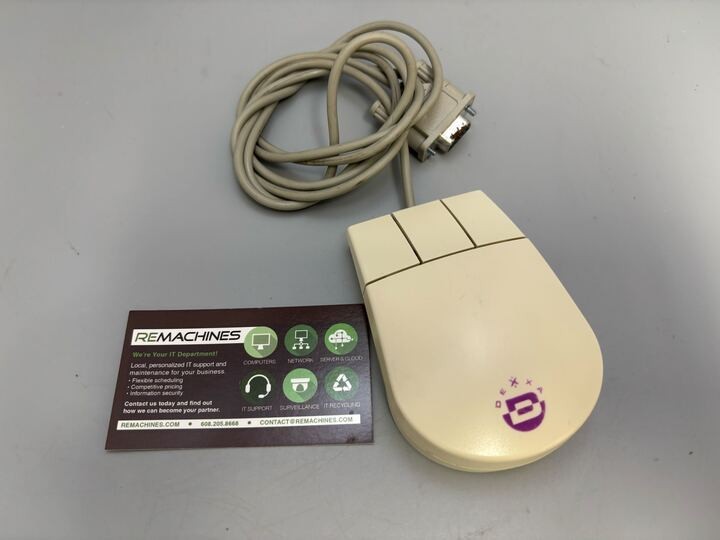 Vintage DEXXA Mouse MF21 9-Pin Serial DB9 Connector