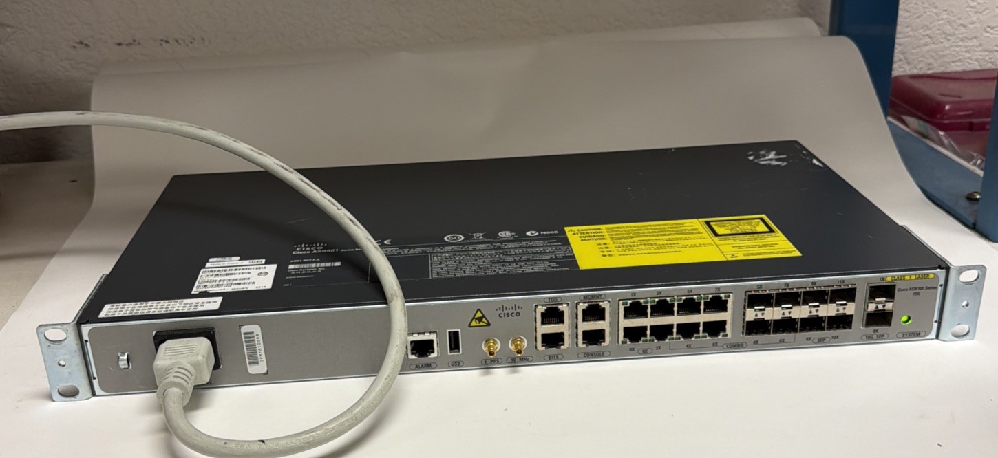 Cisco ASR 901 Series 10GbE Aggregation Services Router A901-6CZ-F-A V02