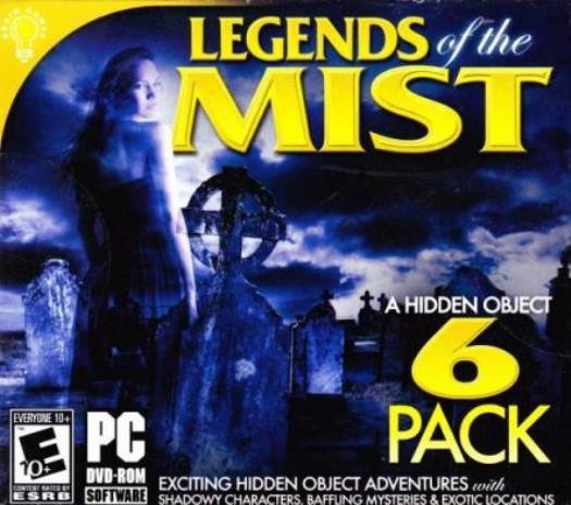 Legends Of The Mist PC DVD solitaire mystery 6 find hidden object puzzle games