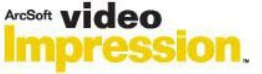 ArcSoft Video Impression 2 PC CD design edit make home movies, slide shows tools