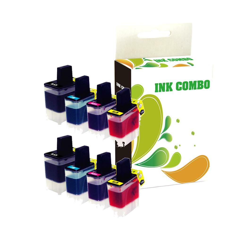 8 pk LC41 ink set for Brother MFC-210C MFC-420CN MFC-5440CN Printer USA SELLER