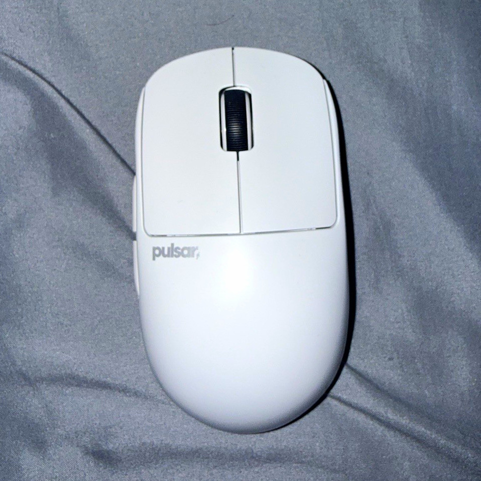 Pulsar X2H Size 1 Mini Wireless Gaming Mouse White Optical 26000 DPI 5Btn