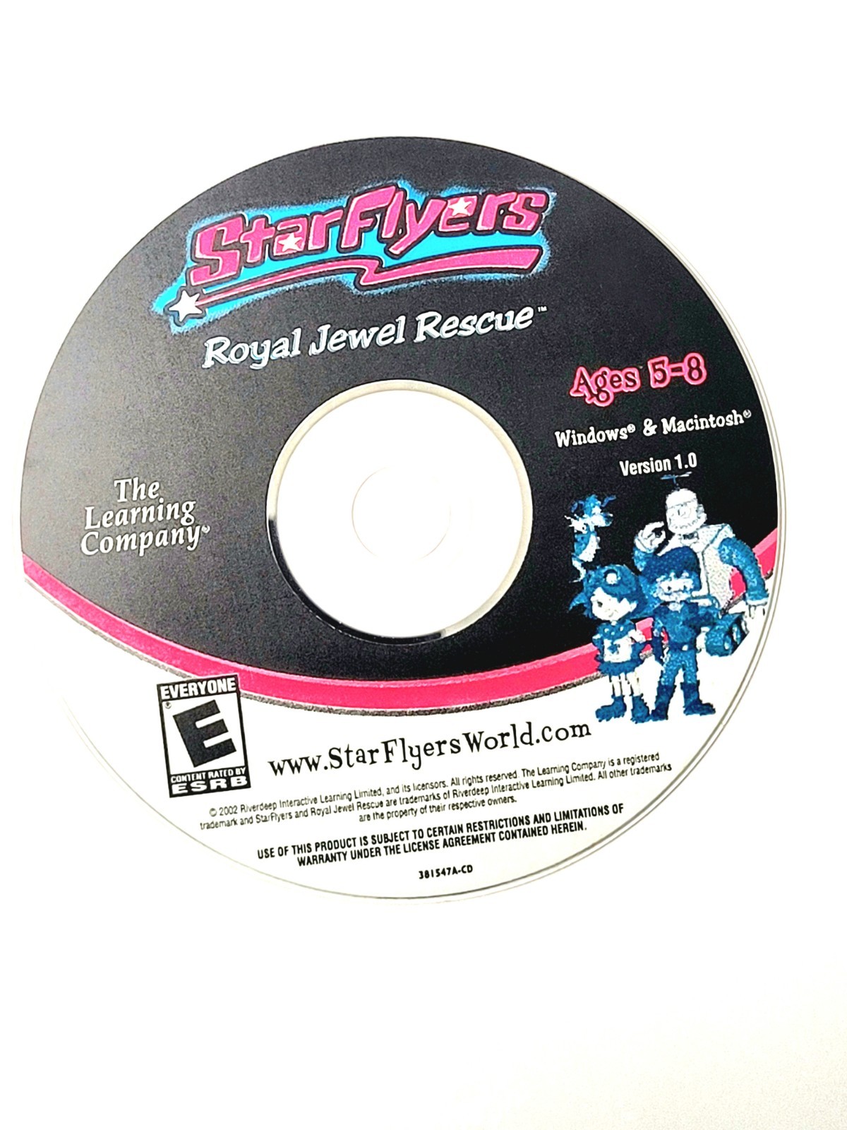 Star Flyers Adventure  CD-ROM Games Royal Jewel Rescue & Alien Space Chase