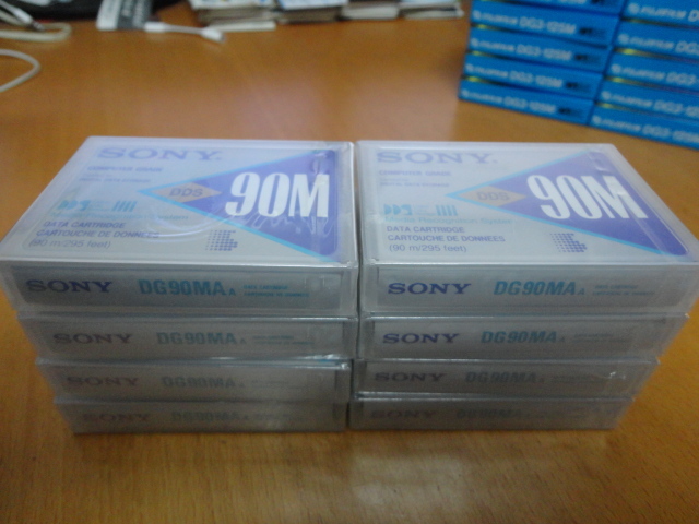 8Units Lot NEW SONY DDS Digital Data Cartridge DG90MAA for DDS drive 