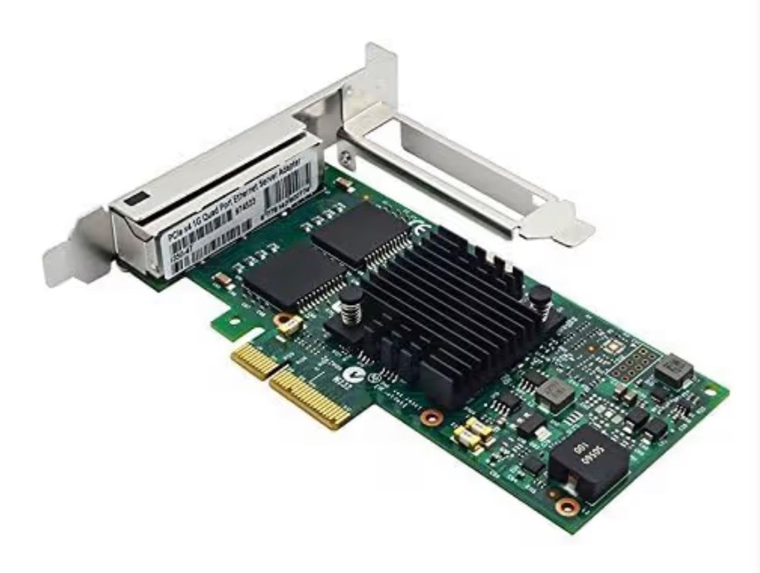 Intel I350AM2 Chipset I350-T4 PCI-E X4 Quad RJ-45 Ethernet Network Card Adapter 