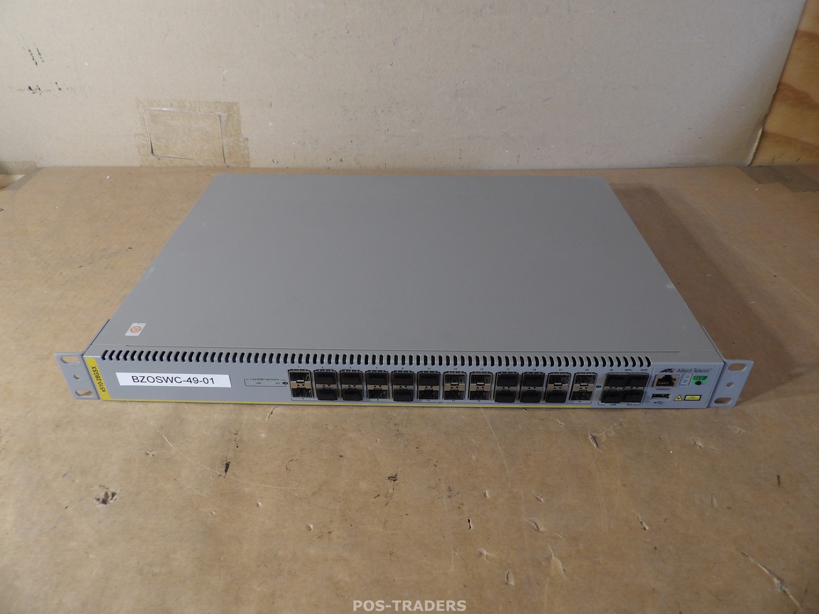 Allied Telesis AT-X510-28GSX 28-Port Gigabit Fiber Managed Network Switch 