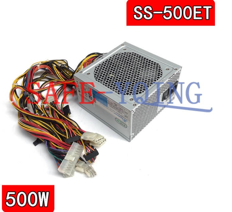 Used 1PCS Seasonic SS-500ET ACTIVE PFC F3 industrial power supply 500W