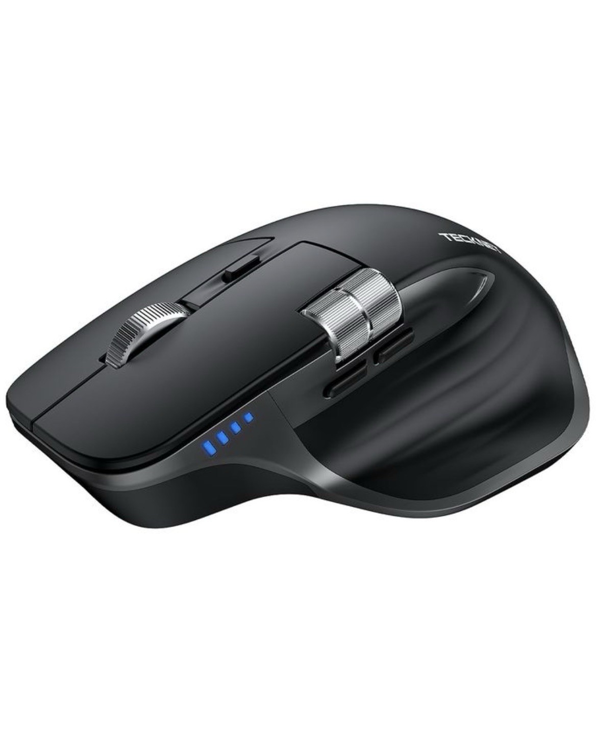 TECKNET Wireless Mouse Bluetooth Mouse (BT5.3/5.0 & 2.4G) Rechargeable Ergonomic