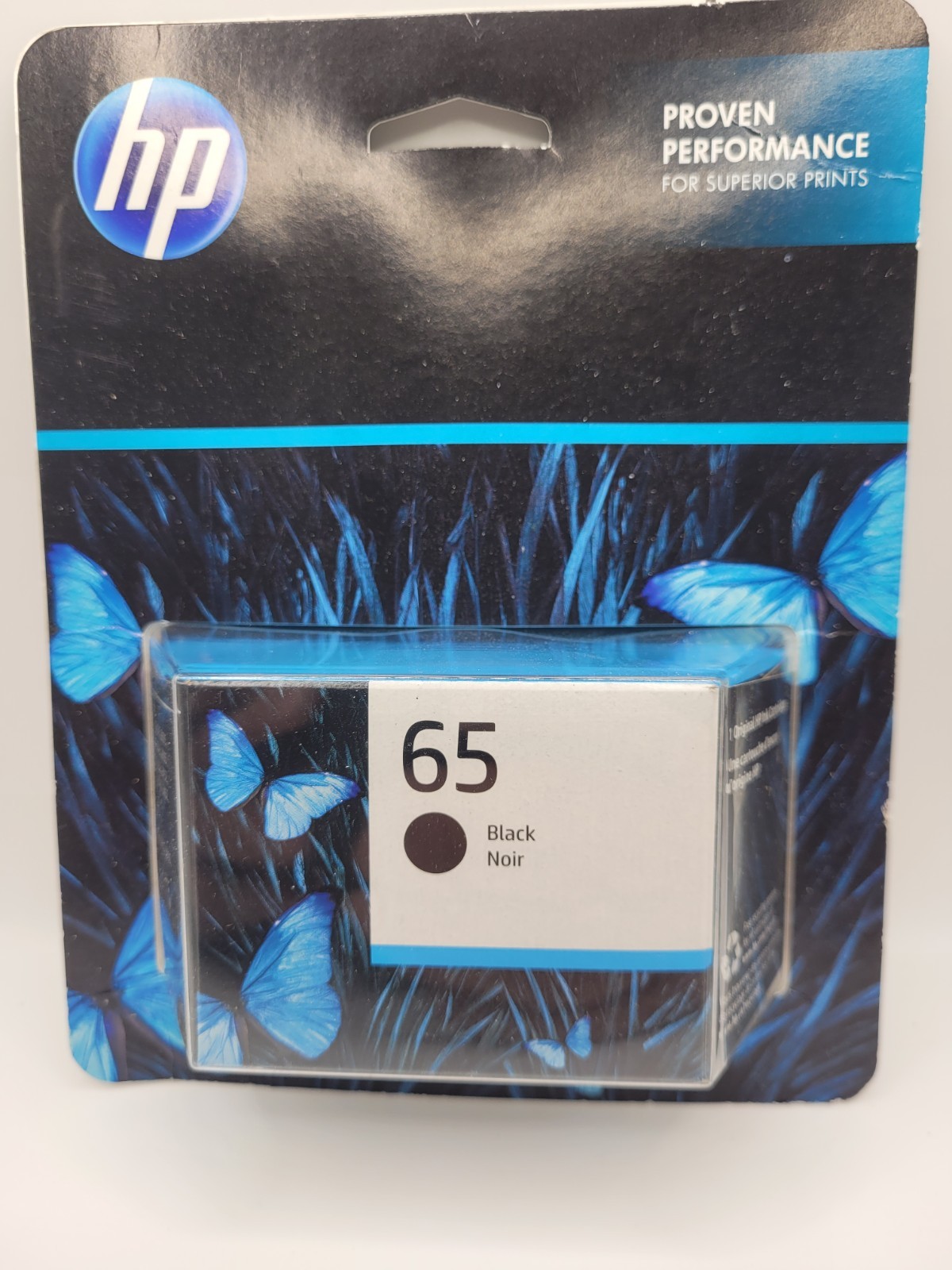 Black HP #65 - 1 pack Black Ink Cartridge New Genuine Factory Sealed Exp Jul 23