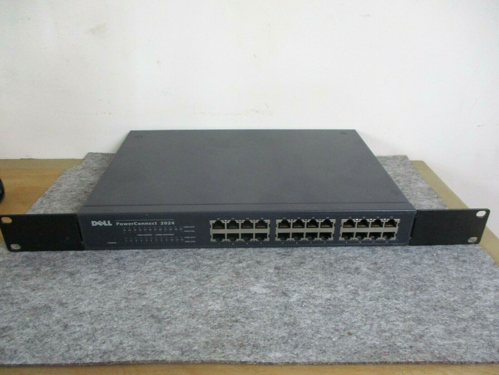 Dell PowerConnect 2024 24-Port Fast Ethernet Network Switch 5X302