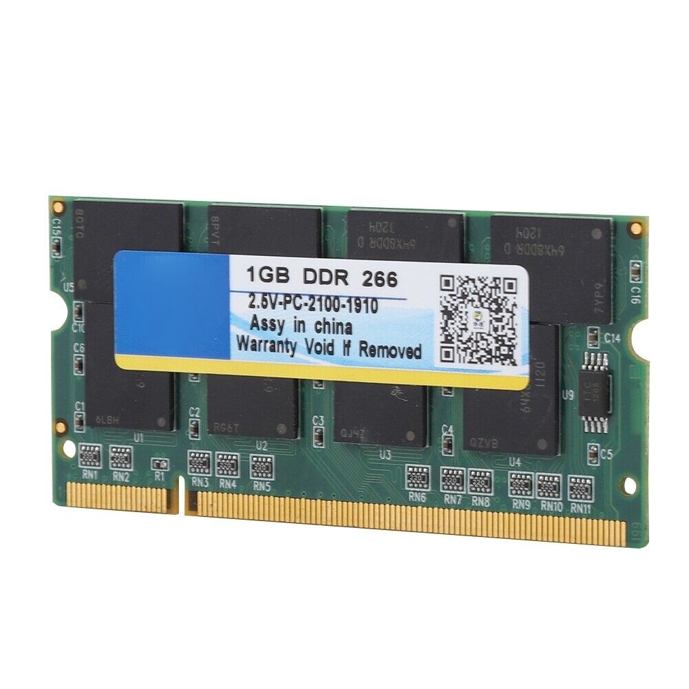 1GB Desktop PC Memory RAM PC-2100 DDR 266 MHz 200 Pin Compatible For BEA
