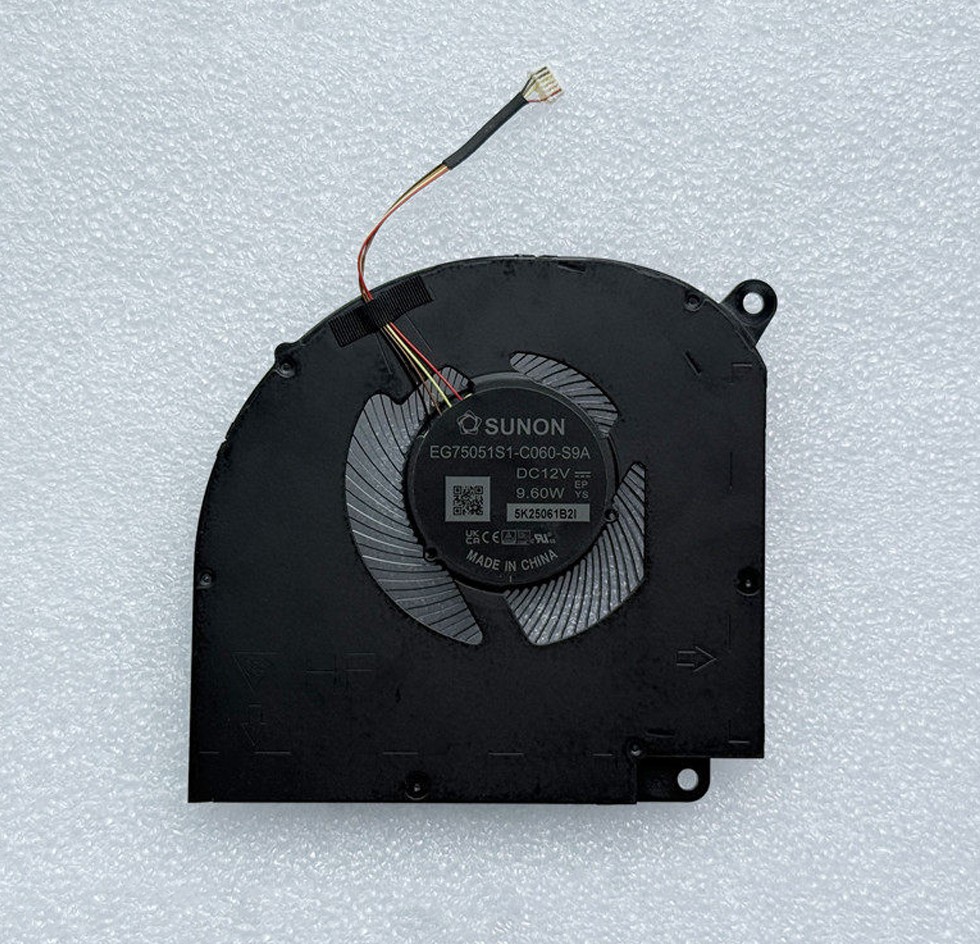 EG75051S1-C060-S9A EG75051S1-C070-S9A FOR Gigabyte Aero X16 Black CPU GPU Fan