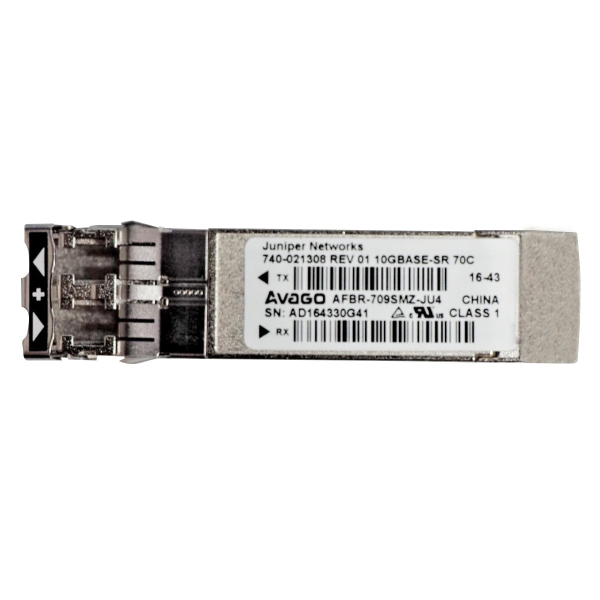 Lots of 2pcs  Juniper Avago AFBR-709SMZ-JU4 10GE SFP+ SR Optical Transceiver