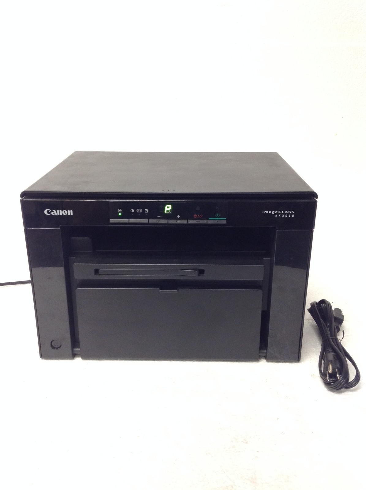 Canon ImageCLASS MF3010 Monochrome Laser Printer, Copy, Scan w/ Toner, 