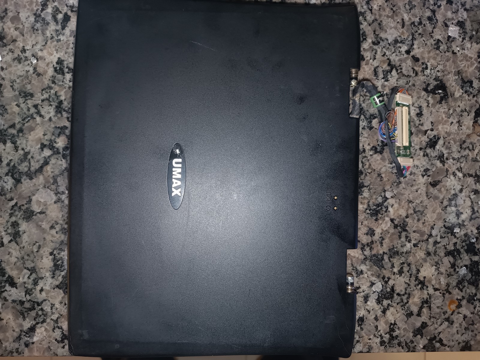 Vintage 1995 Laptop Screen Umax 388T with Interface Card and Hinges