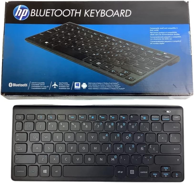 HP Spanish Bluetooth Keyboard F3J73AA#ABM 751625-161