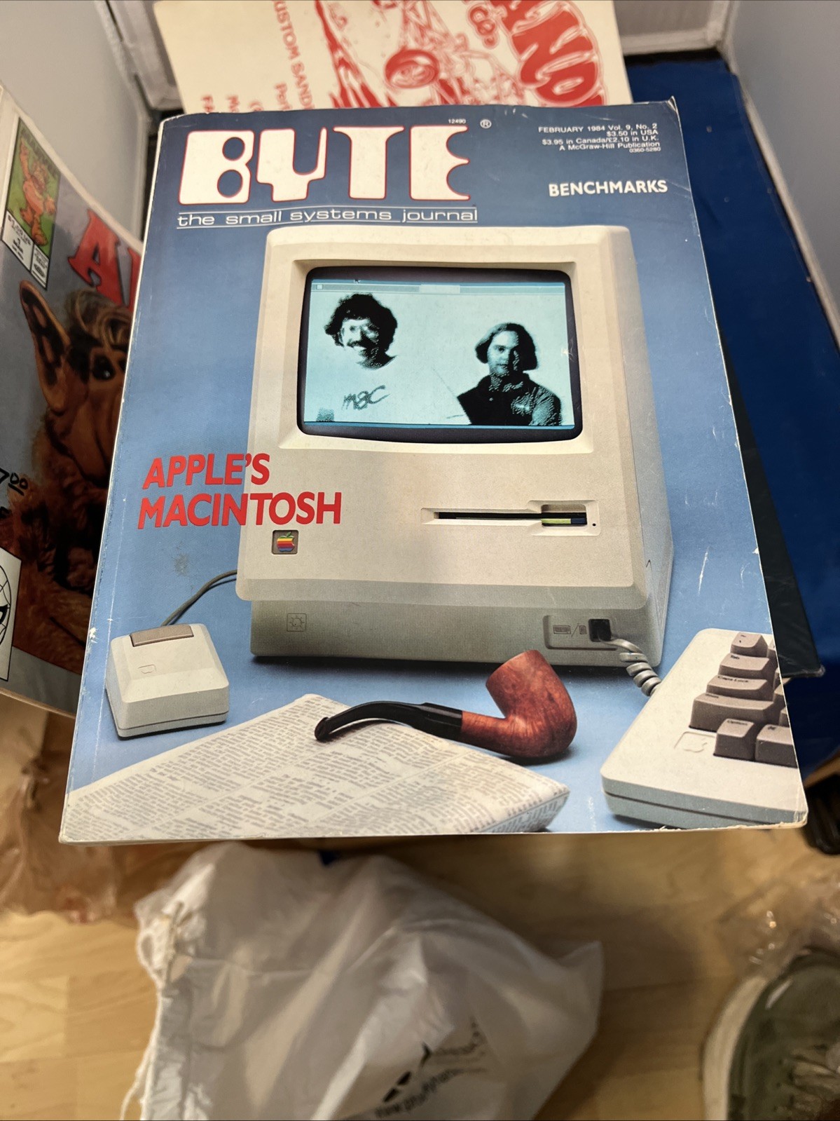 BYTE MAGAZINE FEBRUARY 1984 APPLE MACINTOSH RARE Vol 9 No 2 PERSONAL COMPUTING