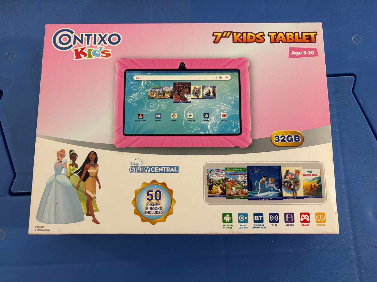 Contixo Kids 7" tablet 32GB Pink